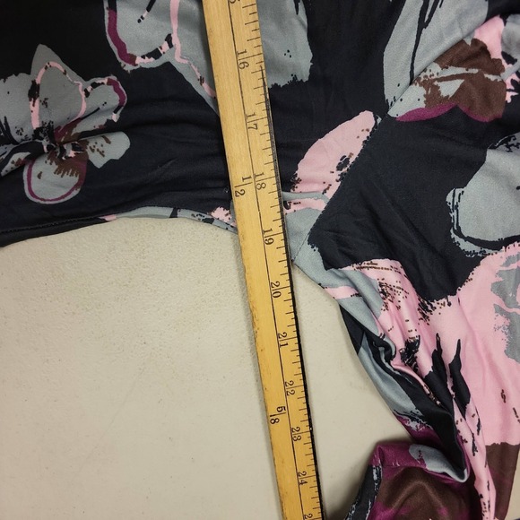 R&B Collection Maxi Dress XL Floral Print Long Sleeve Casual Womenswear - Picture 8 of 10